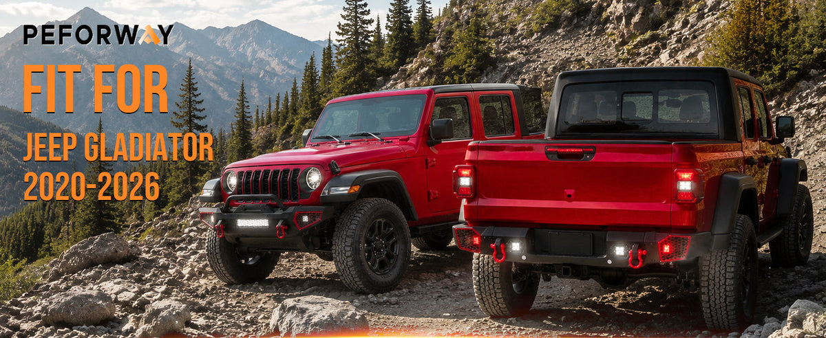 🚙 Choosing Front and Rear Bumpers for Your 2020–2026 Jeep Gladiator JT: What Owners Say Matters