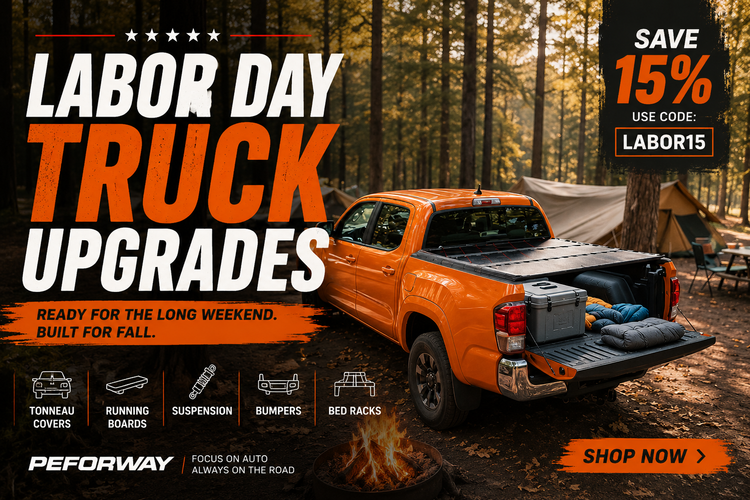 Best Labor Day Truck & SUV Upgrades for Fall 2026 – Save 15%