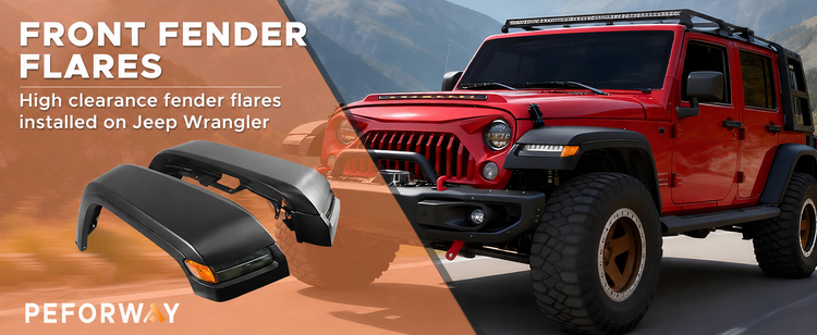 High Clearance Fender Flares for Jeep Wrangler: What to Know Before You Upgrade