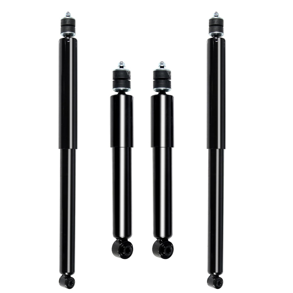 4PCS Front & Rear Struts Shock Absorbers Assembly Fits for Ford F150 1997 1998 1999 2000 2001 2002 2003 (4WD; Under 7700LB GVW) Replace 37132 344374 37131 344367