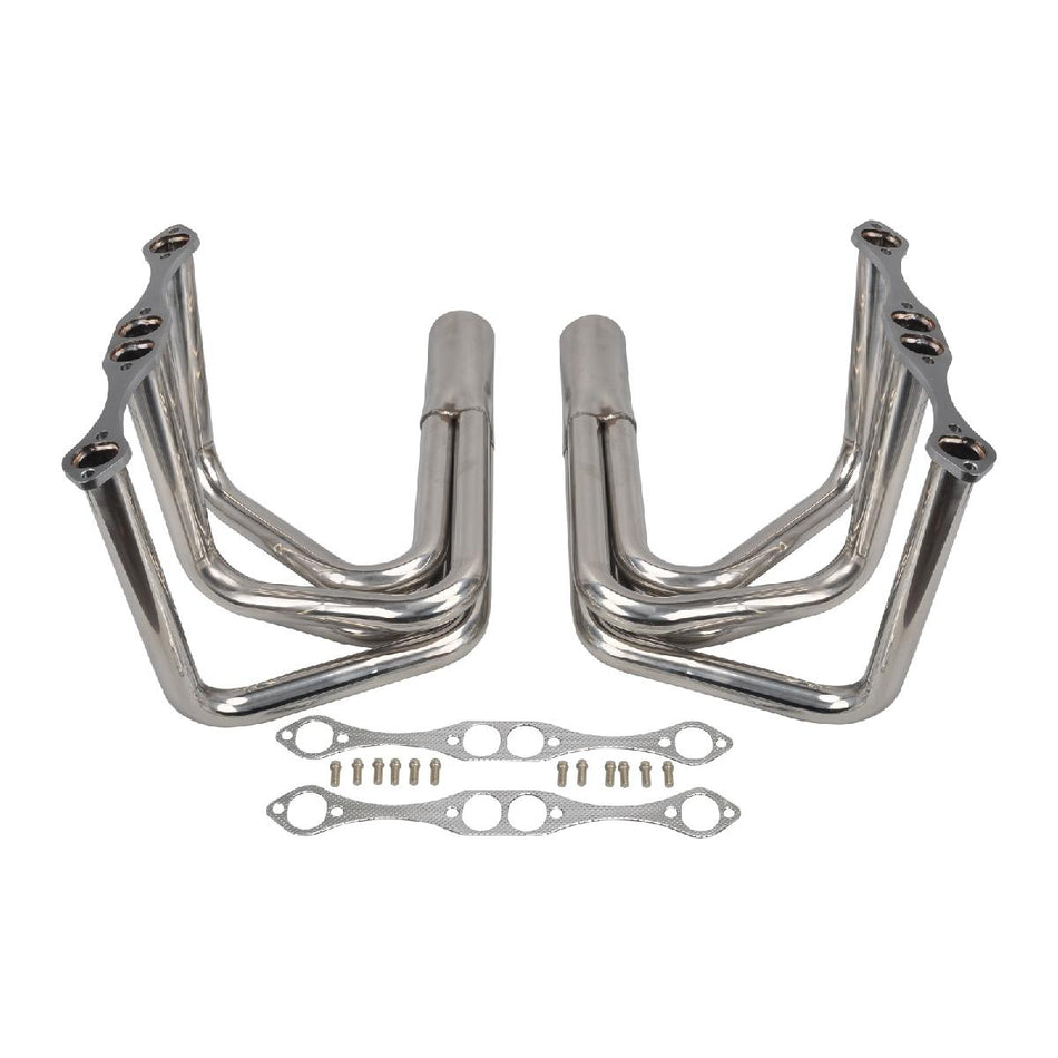 Stainless T-Bucket Sprint Roadster Exhaust Headers Fit for Small Block Chevy SBC V8