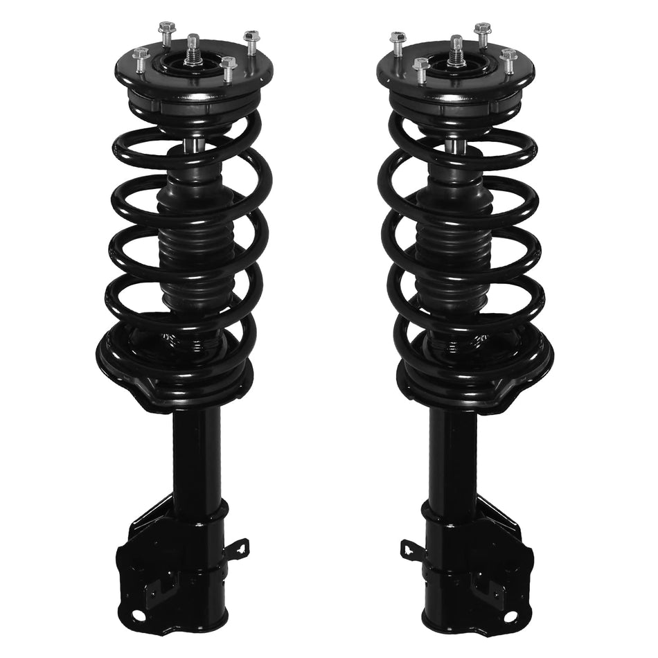 Pair Front Complete Struts Coil Spring Assembly Fits for 2007-2014 Ford Edge, for 2007-2015 Lincoln MKX Shock Absorbers