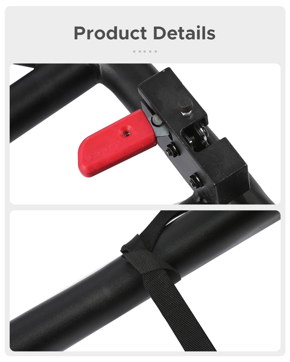 Off Road Tubular Half Doors fit for Jeep Gladiator JT 2020-2025,Fit for Jeep Wrangler JL 2018-2025 Tube Half-Door Guards 2 Front Tube Half Doors