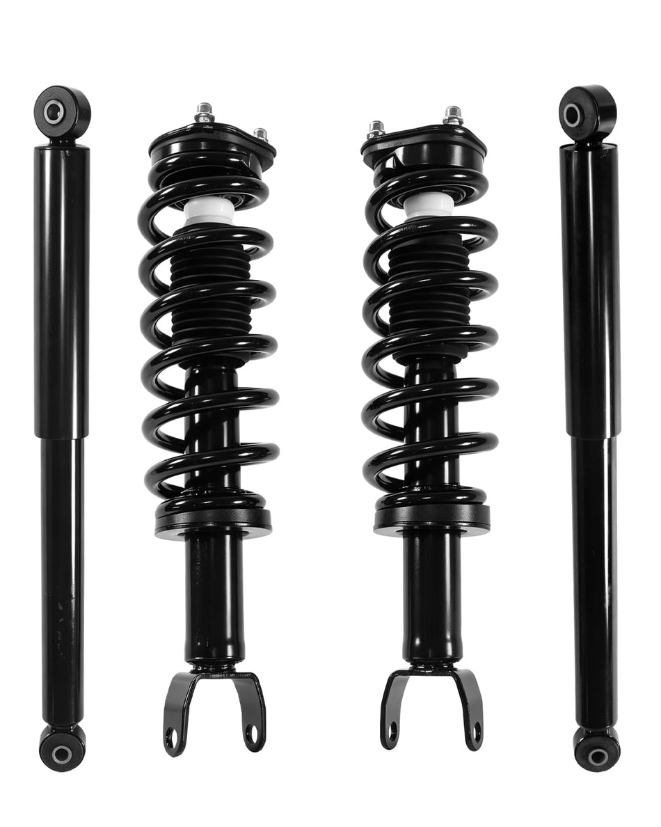Struts fit for Dodge Ram 1500 2009-2018 RAM 1500 Classic 2019-2022 | front rear shock absorber, suspension replacement, driver passenger side, direct fit, auto suspension parts, OE 172292 342528