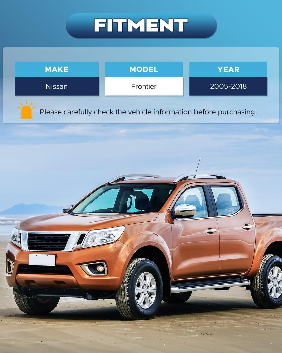 Front & Rear Struts Shock Absorbers Assemblies with Coil Springs Replacement for 2005-2018 Nissan Frontier 371102 345067 37273