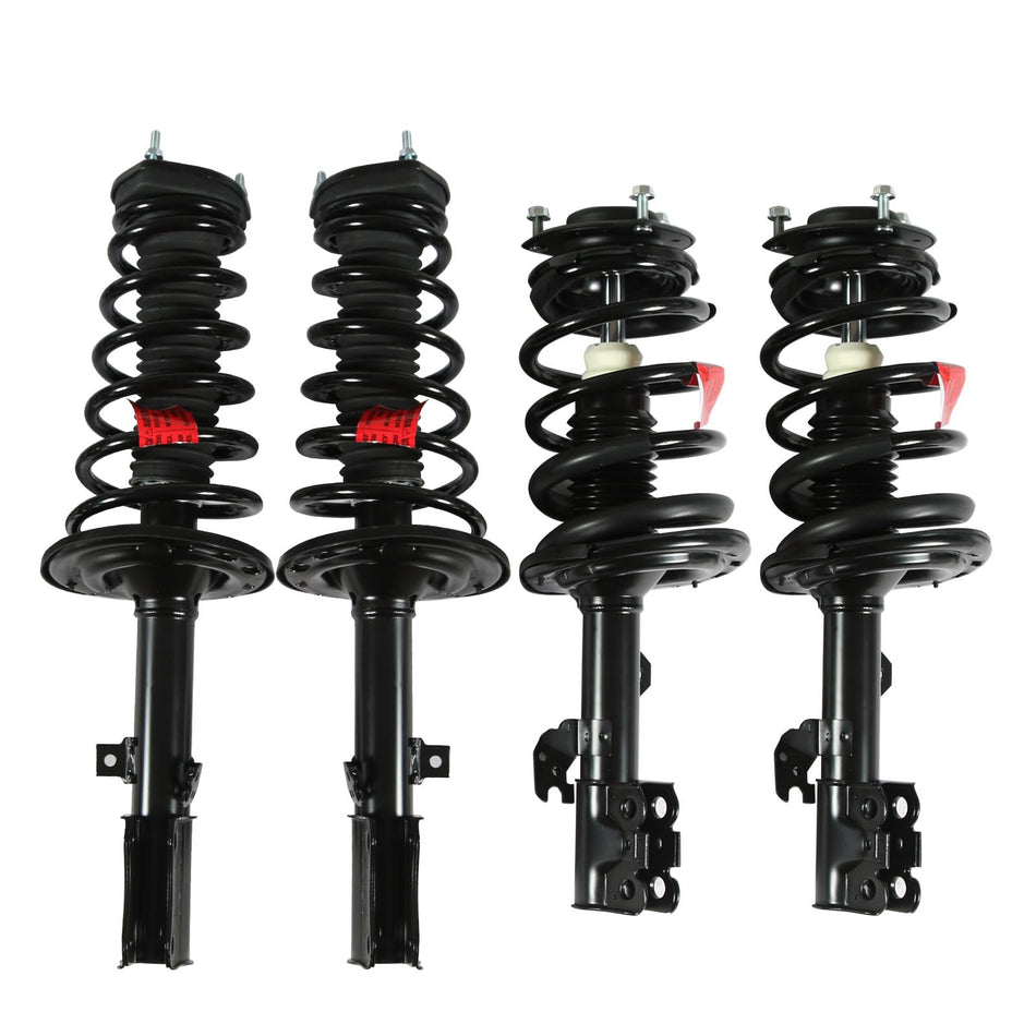 Front & Rear Struts Shock Absorbers Coil Spring Assembly Fit for 2007-2011 Toyota Camry Avalon, for 2007-2008 Lexus ES350 Replacement 172310 172309 172308 172307 (Set of 4)