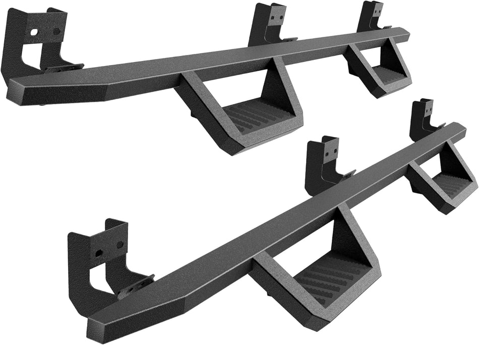 Running Boards Fit for Dodge Ram 1500 Crew Cab 2009-2018 (Including 2019-2025 Classic) 5" Drop Down Side Steps Rock Sliders Rails Fit for Ram 2500 3500 Crew Cab 2010-2025 Off-Road Nerf Bars