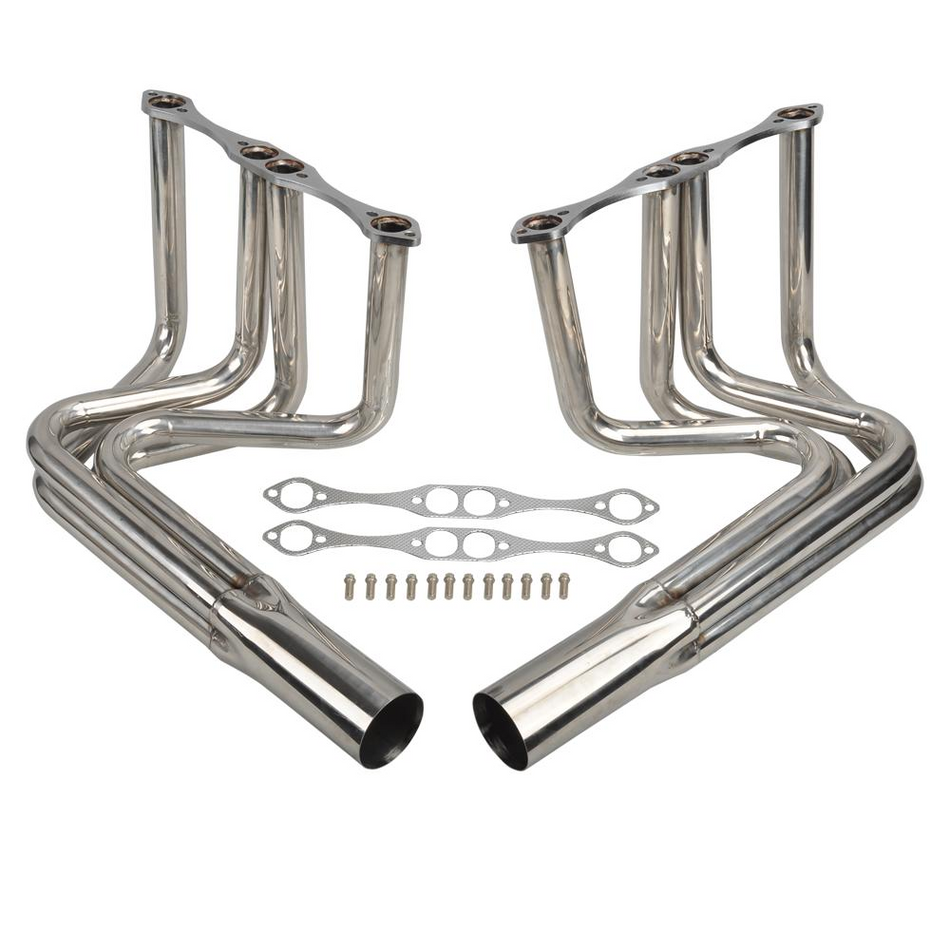 Stainless T-Bucket Sprint Roadster Exhaust Headers Fit for Small Block Chevy SBC V8