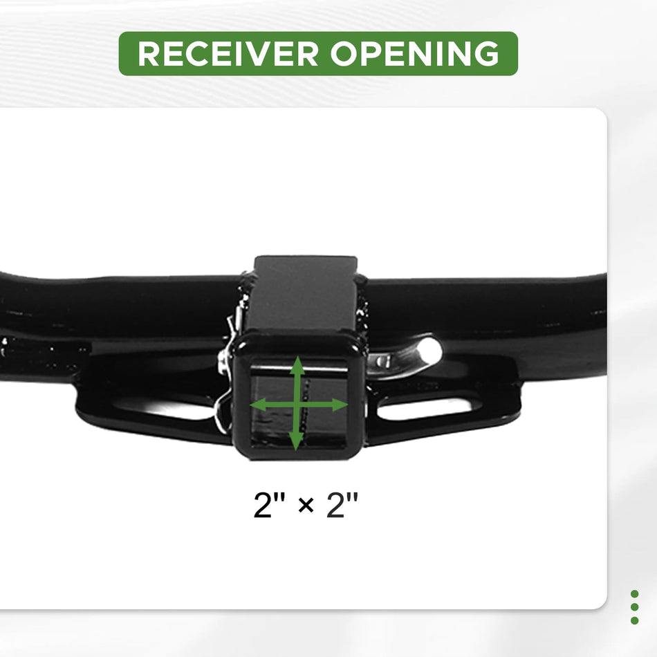 Towing Hitch Receivers Fit for Nissan Pathfinder 2013-2021 and fit for Infiniti QX60 2014-2021 Class 3 Trailer Hitch 2inch