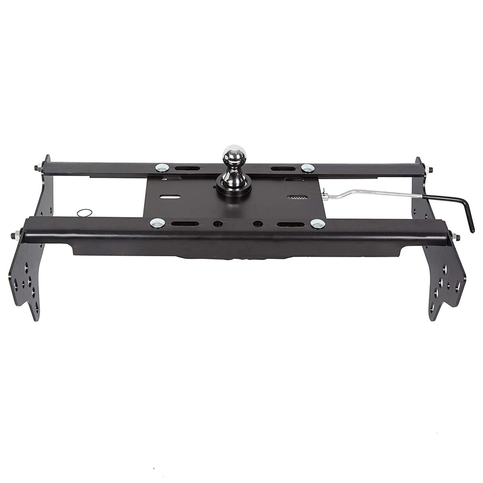 Complete Underbed Gooseneck Rail Trailer Hitch System Kit Compatible with F250 F350 1999-2016
