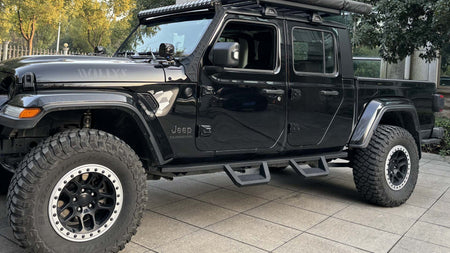 Peforway Running Boards Side Step for Jeep Gladiator JT