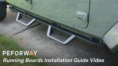 Side Steps fit for Jeep GladiatorJT 20-26 Installation Guide